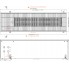 Встраиваемый в пол конвектор без вентилятора EVA KC.250.258 (длина 2750 мм)