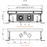 Встраиваемый в пол конвектор без вентилятора EVA KC.80.258 (длина 2250 мм)