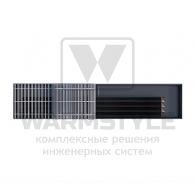 Внутрипольный конвектор Heatmann серии Line 125х250х3700 мм