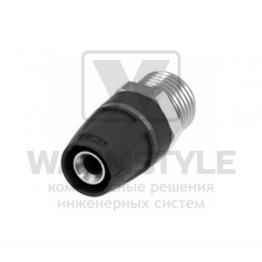 Соединение прямое с ниппелем TECElogo ? 16 мм х AG 1/2"(Латунь)