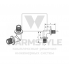Уголок соединительный 90° TECE ? 40/40 мм