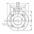 Циркуляционный насос с мокрым ротором Wilo TOP-S 80/7 DM PN6